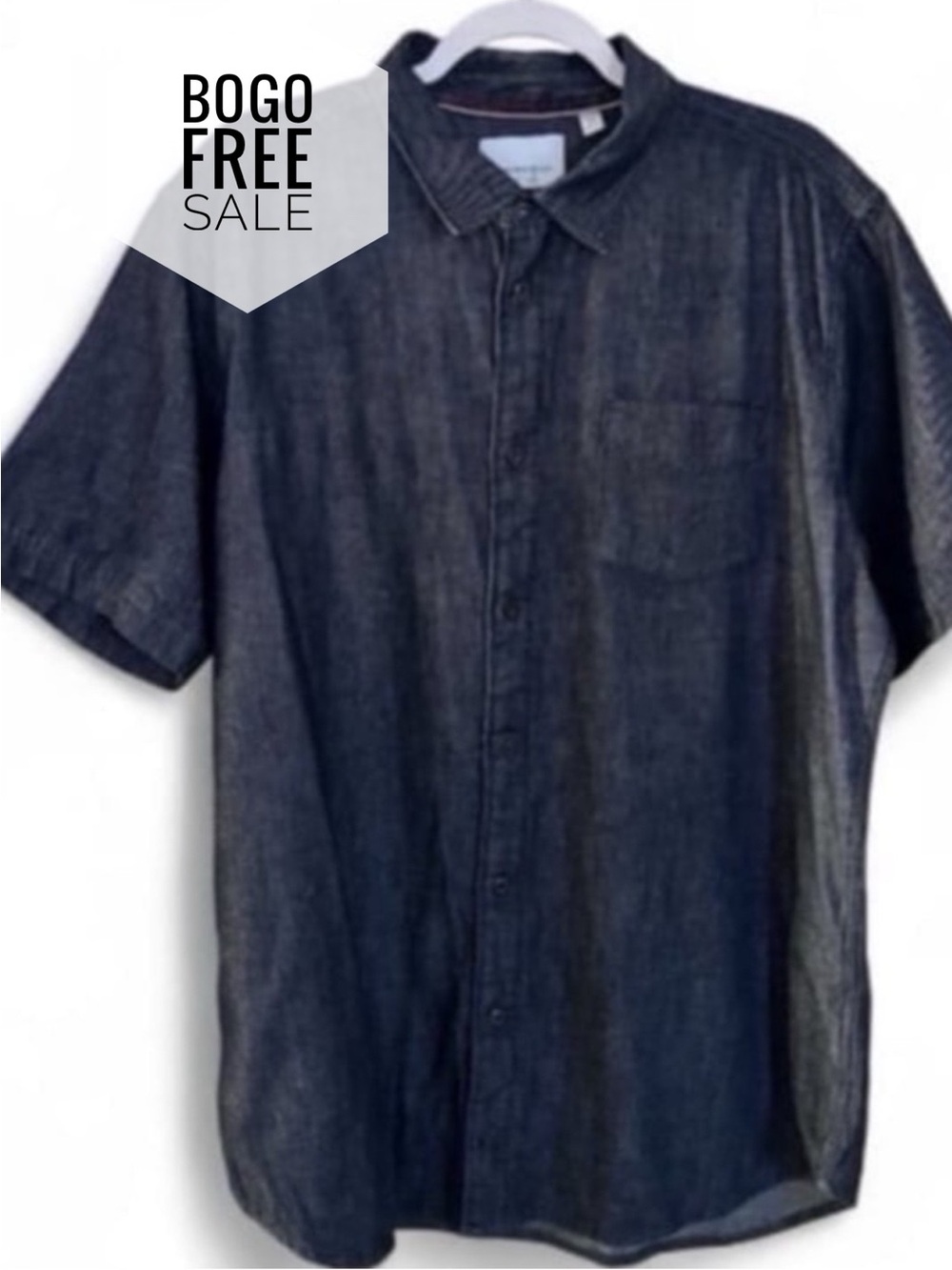 Paper Denim & Cloth Men’s Chambray Button Down Shirt